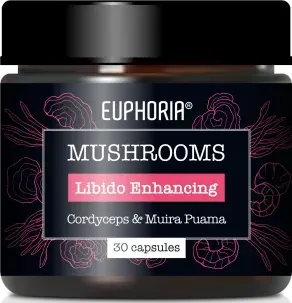 Euphoria Mushrooms Libido, 30 capsules