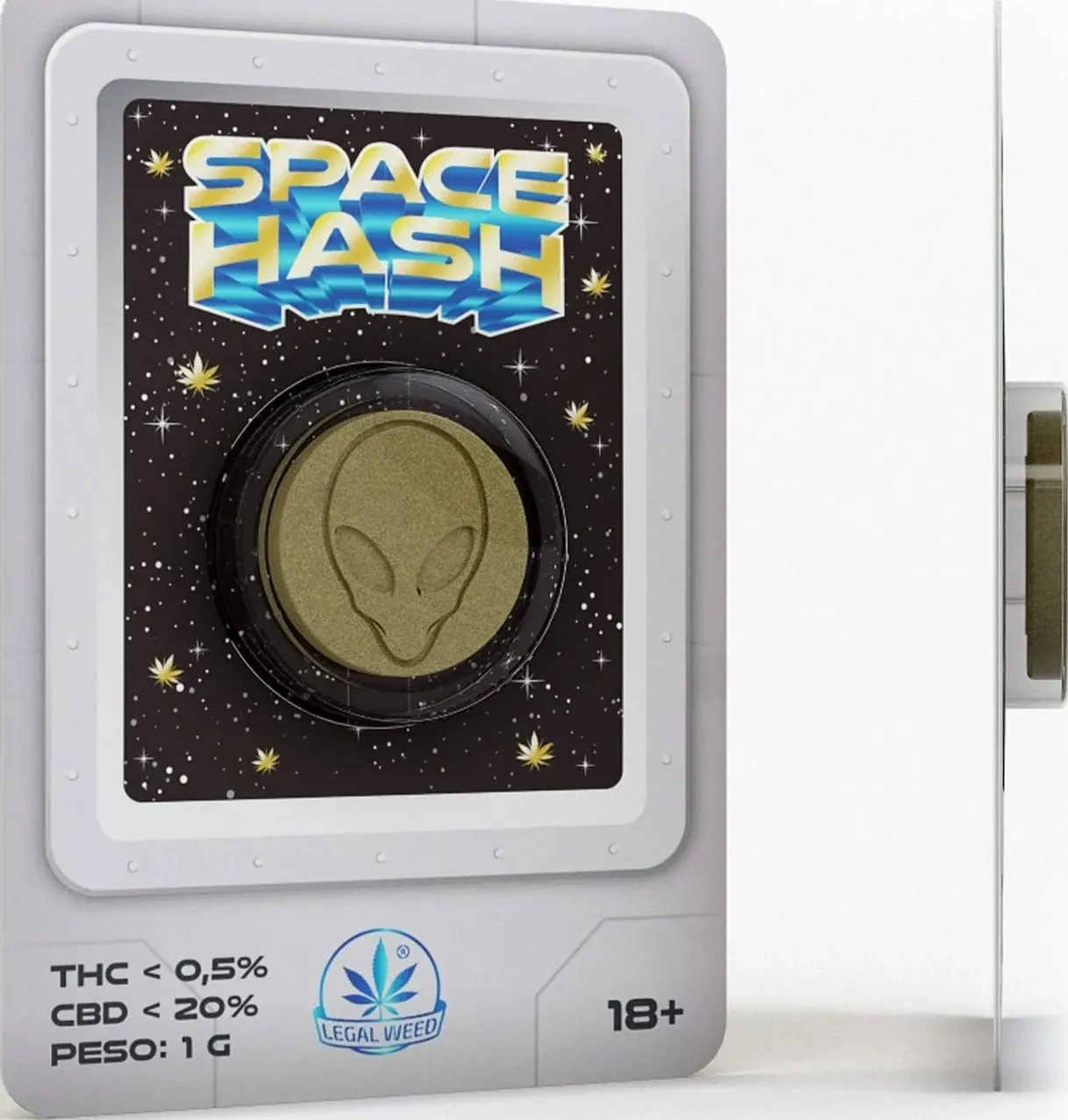 Space Hashish By Space One - 1g - CBD 20%