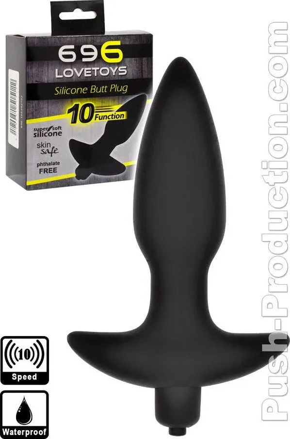 Plug Anale 10 Funzioni Silicone Butt di justmary.com