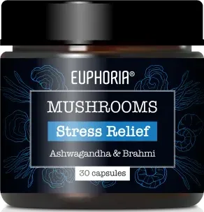 Euphoria Mushrooms Anti-Stress, 30 capsules