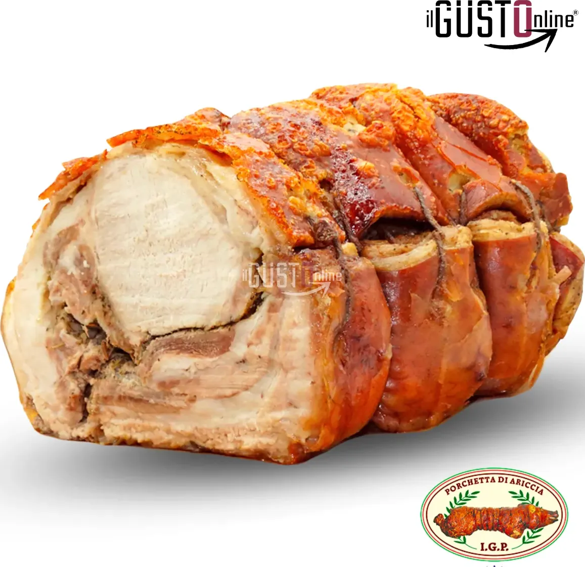 2 kg tronchetto porchetta di ariccia igp