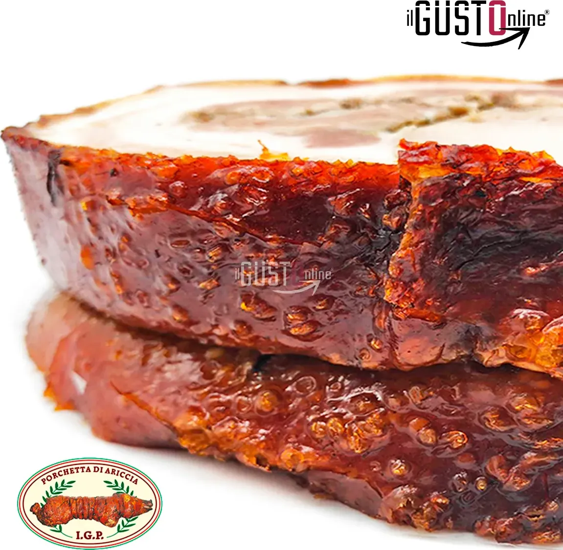 1 kg maxi fetta - porchetta di ariccia igp di ilgustonline.com