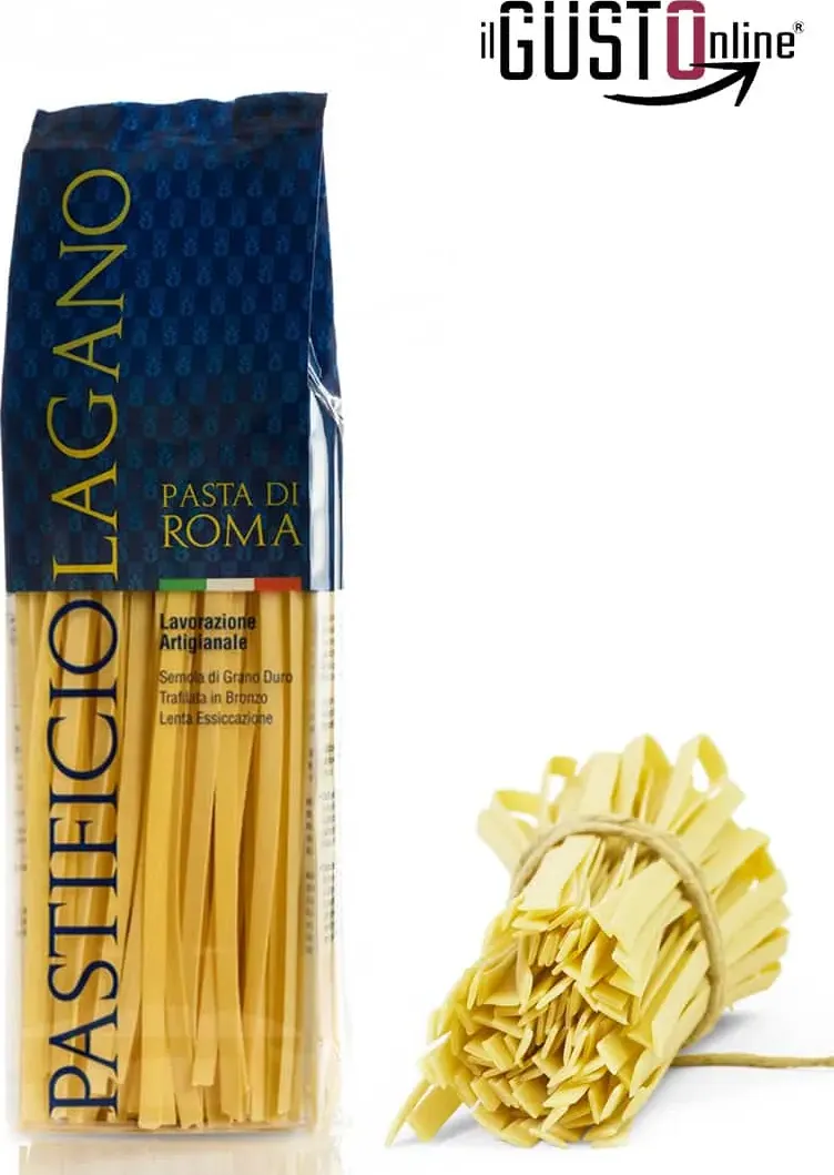 Fettuccine artigianali trafilate in bronzo ad essiccazione lenta