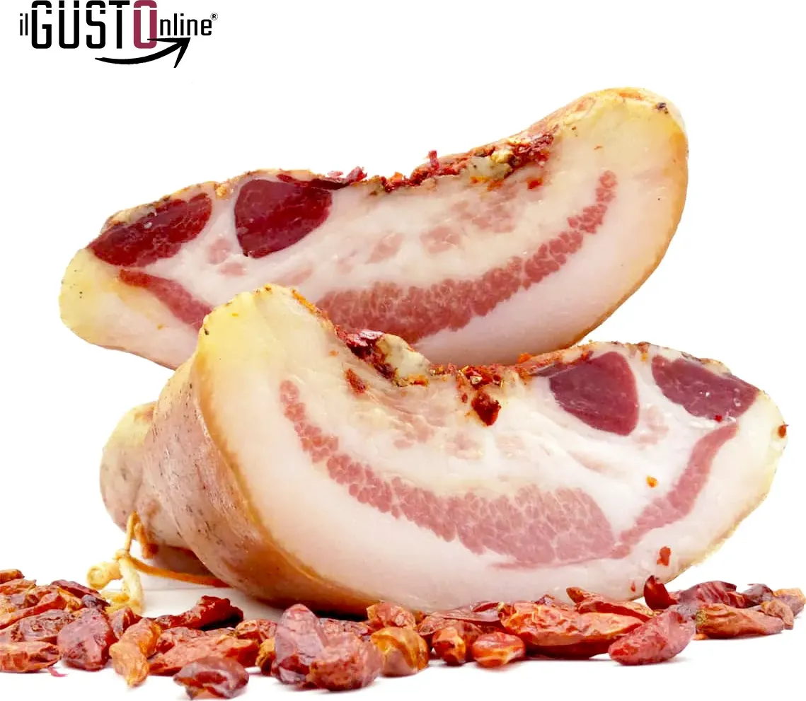 Guanciale romano al peperoncino