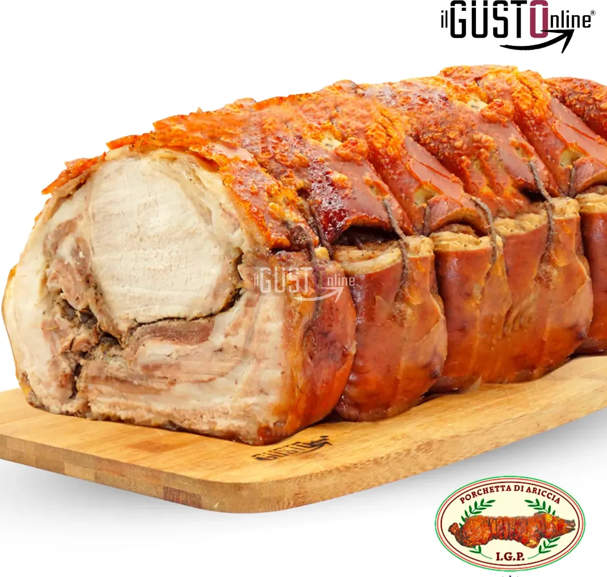 10 kg tronchetto porchetta di ariccia igp