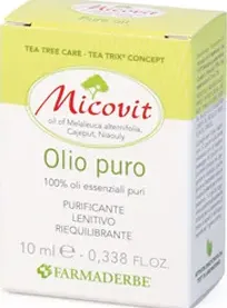 Farmaderbe Micovit Olio Puro Purificante Lenitivo Riequilibrante 10Ml