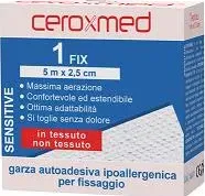 Ceroxmed Fix Sensitive Garza da Medicazione m 2x10 cm