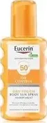 "Eucerin Sunsensitive Protect Sun Dry Touch Spray 200ml SPF50"