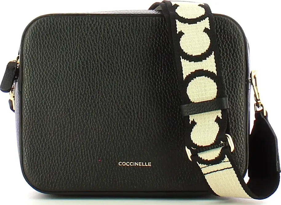 Coccinelle Tebe Mini Bag Grained Leather 001 Nero