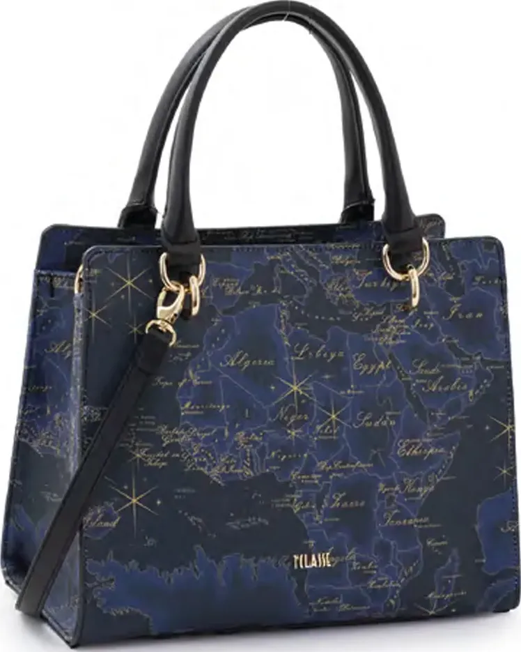 Alviero Martini 1A Classe Geo Midnight Borsa a tracolla LB48 9866 100 Blu