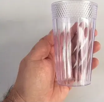 Bicchiere senza fondo deluxe - plastica