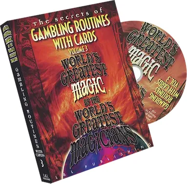 World's greatest magic:  gambling routines with cards vol 3 - dvd