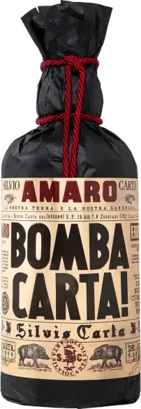 Amaro Bomba Carta! Silvio Carta 70cl