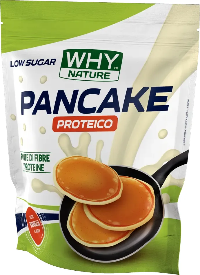 Why Nature Preparato PANCAKE Low Sugar 1kg gusto Vaniglia