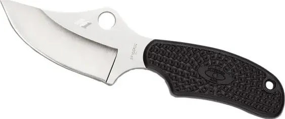 Spyderco ark frn black h1 plain fb35pbk