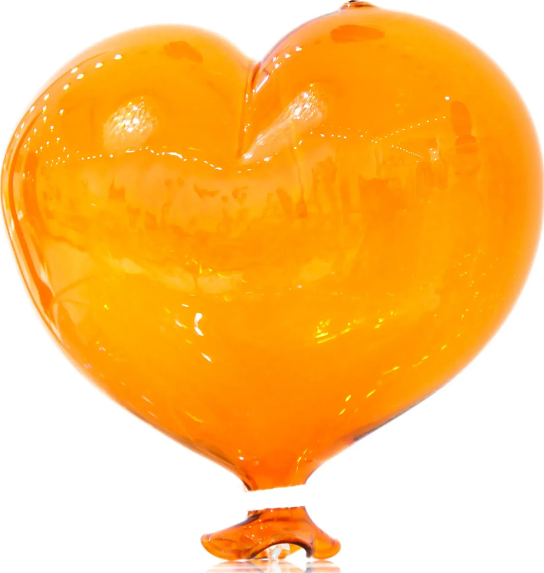 Heart shaped balloons - cm 10 / Orange