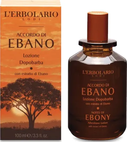 Accordo di ebano lozione dopobarba 100 ml - erboristeria binasco