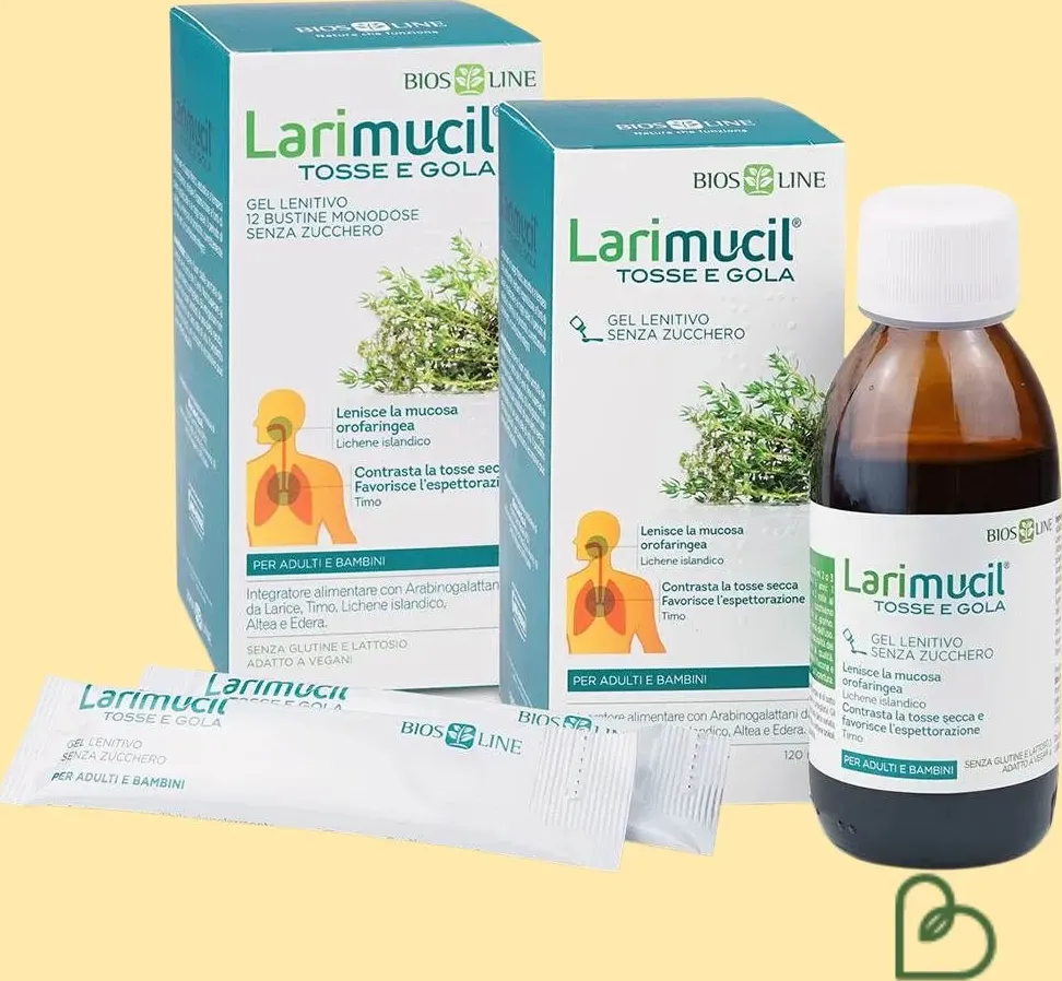 Larimucil tosse adulti 120 ml - erboristeria binasco