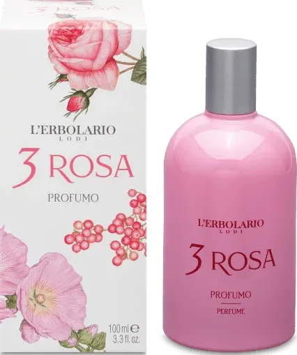 3 rosa profumo 100 ml - erboristeria binasco