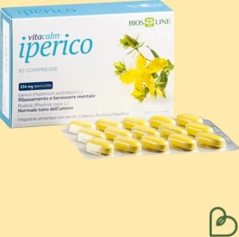 Vitacalm iperico tavolette - erboristeria binasco