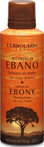 Accordo di ebano schiuma da barba 200 ml - erboristeria binasco