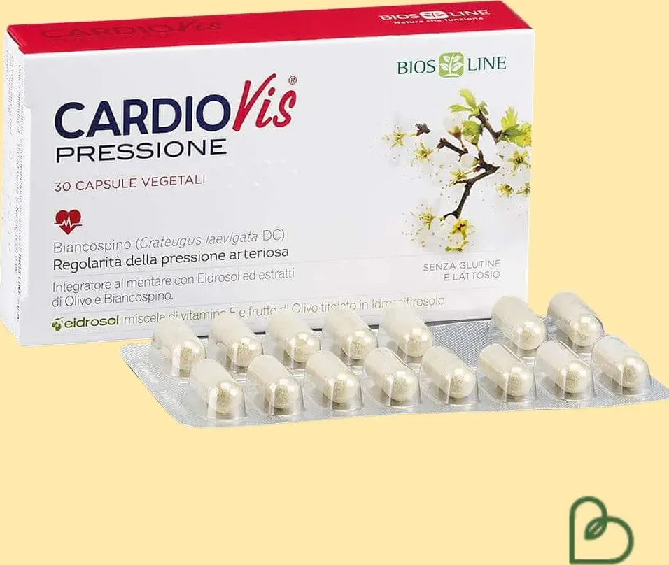 Cardiovis pressione 30 capsule - erboristeria binasco