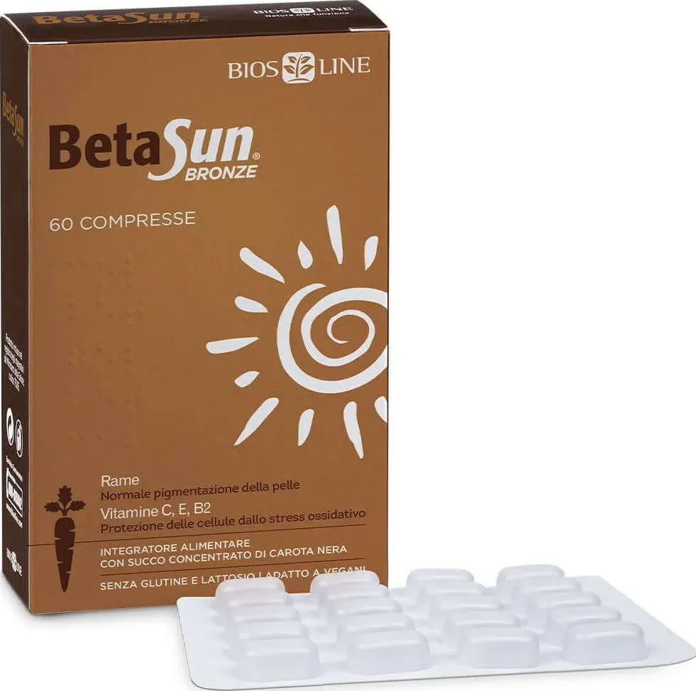 Betasun bronze new 60compresse - erboristeria binasco