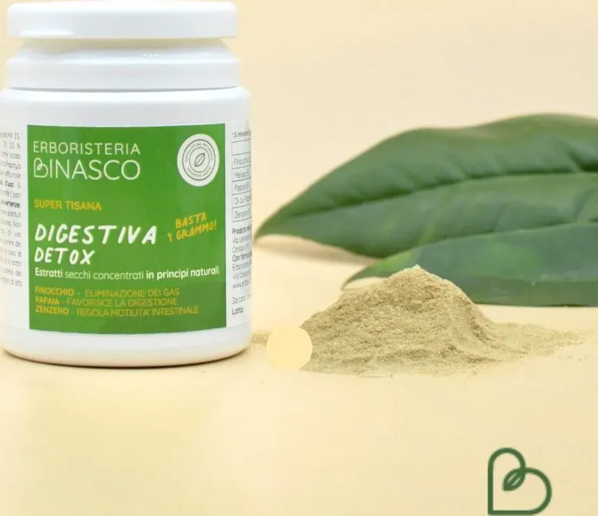 Super tisana digestiva detox - erboristeria binasco