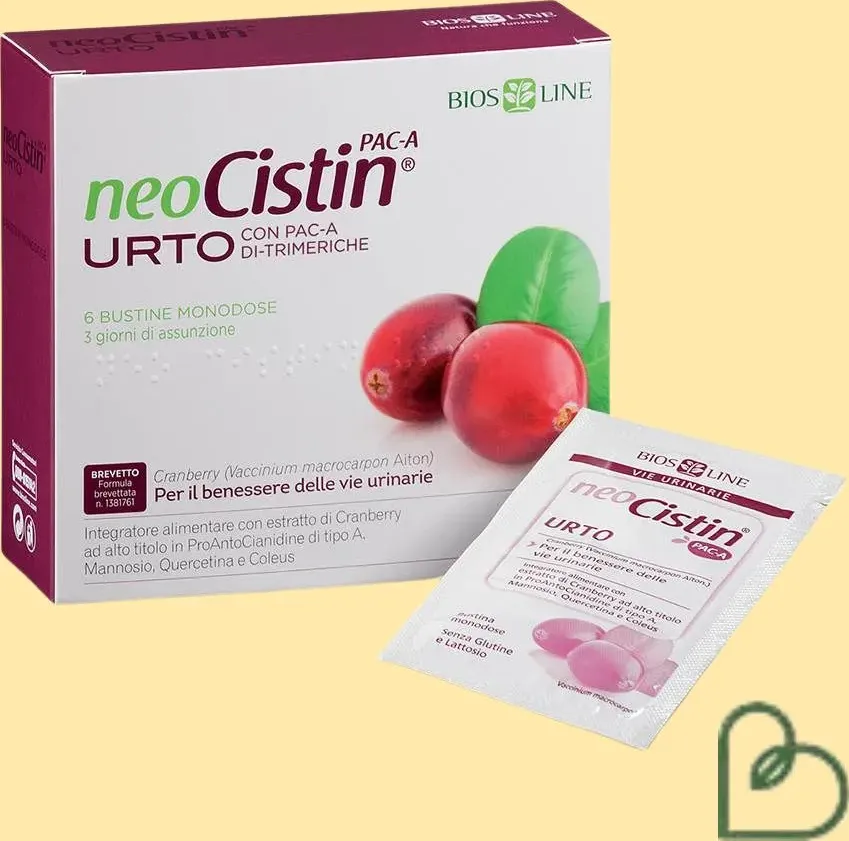 Neocistin urto 6 bustine - erboristeria binasco