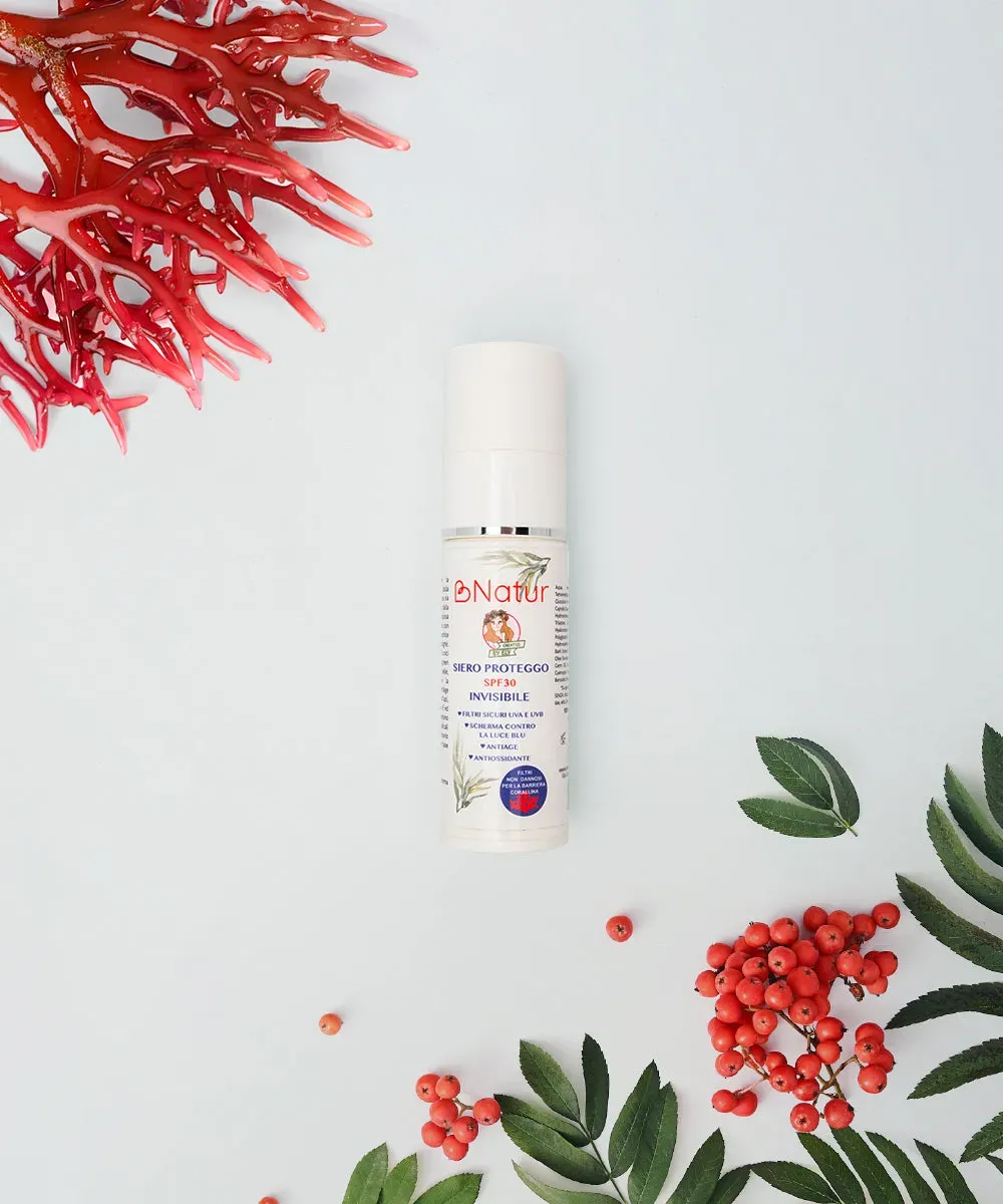 Crema fluida proteggo spf 30 invisibile - erboristeria binasco