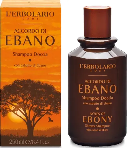 Accordo di ebano shampoo doccia 250 ml - erboristeria binasco