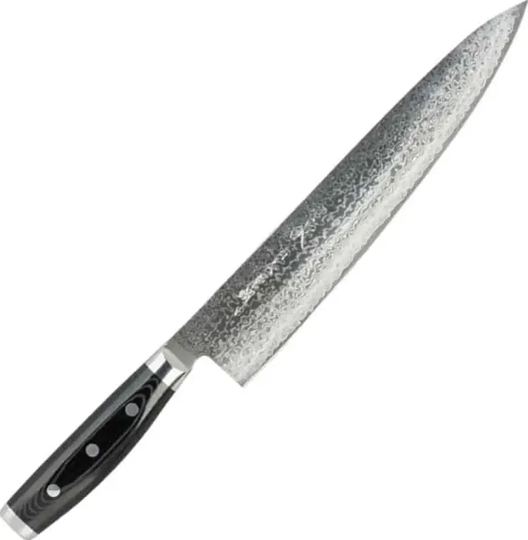 Yaxell coltello cuoco damascato serie gou 25 cm