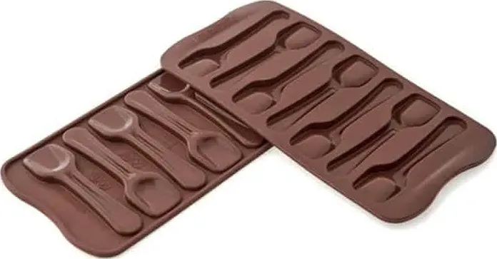 stampo in silicone cucchiaini choco spoons silikomart scg28 di foralco.it