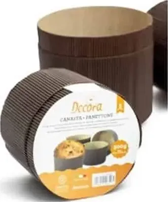 confezione 5 stampi per panettone 500 g rigidi di foralco.it