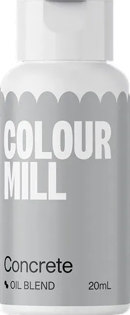 colorante liposolubile grigio concrete colour mill 20 ml di foralco.it