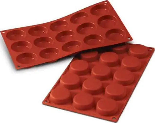 Stampo in silicone tortine flan mould silikomart sf044