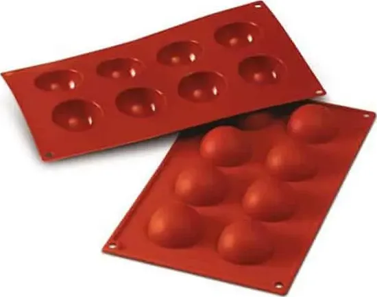 stampo in silicone semisfere half sphere silikomart sf004 di foralco.it