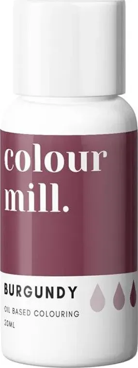 Colorante liposolubile bordeaux burgundy colour mill 20 ml