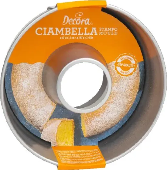 Stampo savarin ciambella cm 24 decora