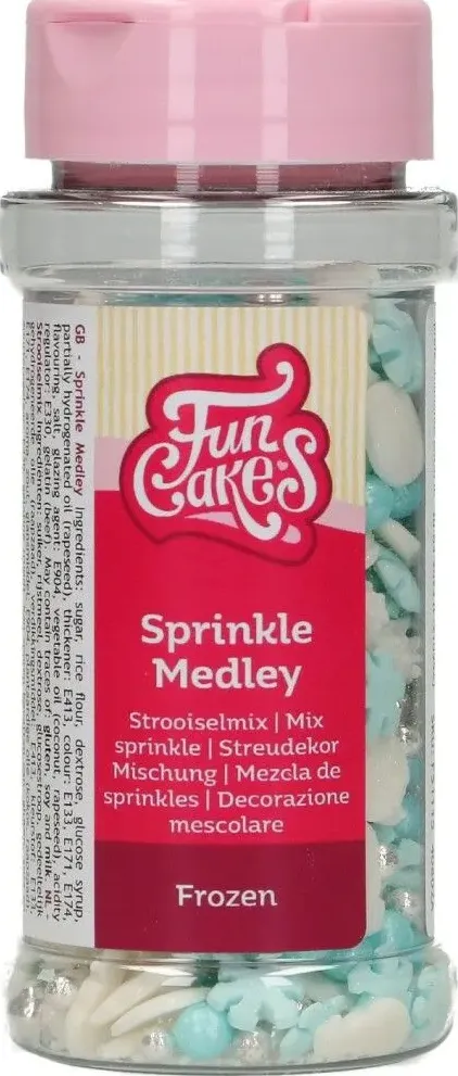 Zuccherini sprinkles medley frozen funcakes 50 g