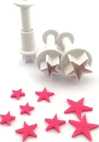 Set stampini ad espulsione mini stelle