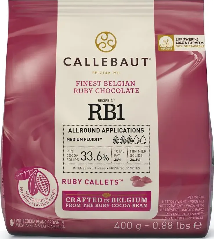 Cioccolato ruby gr 400 calleabaut