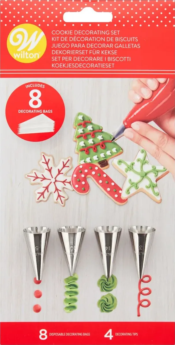 Kit decorativo biscotti natale wilton