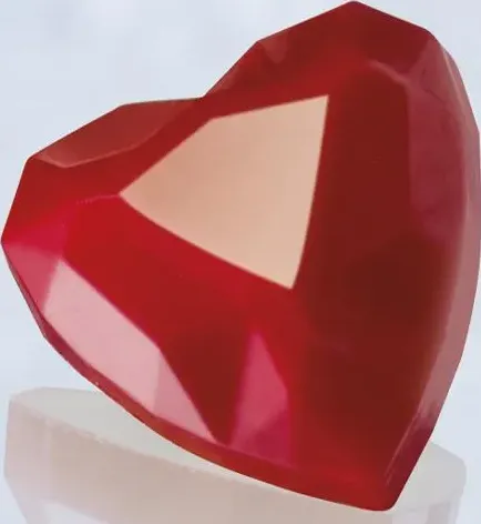 Stampo cioccolatini heart diamond  ma1993 martellato