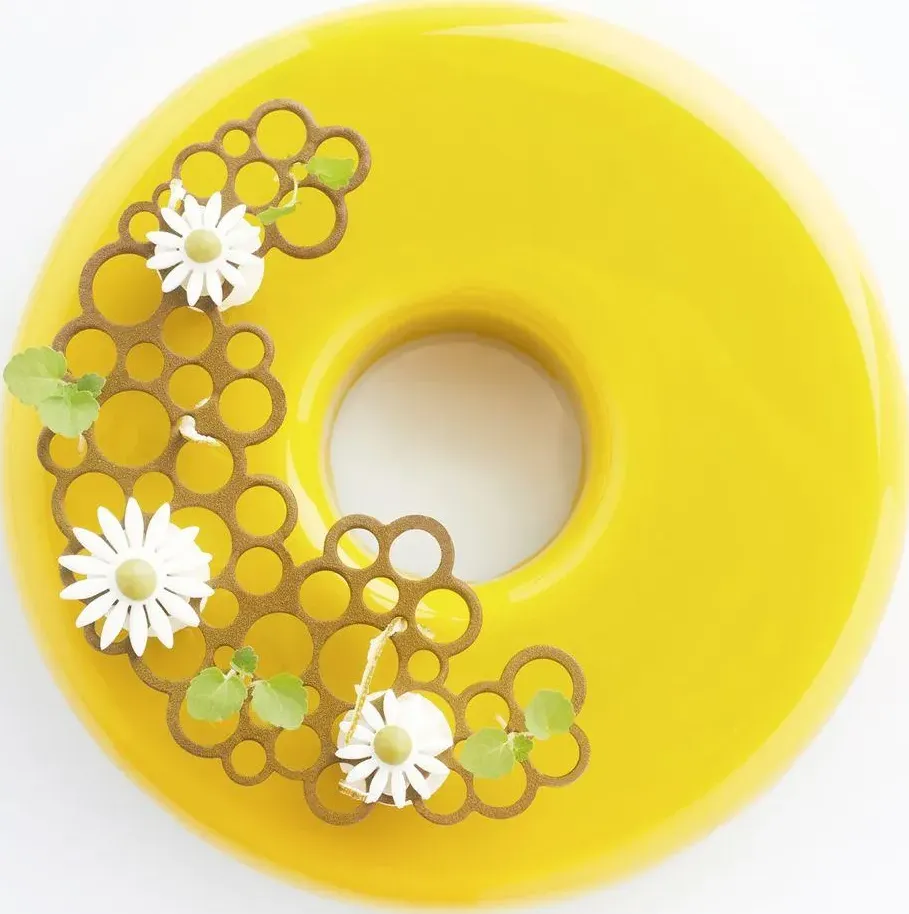 Stampo in silicone mezzaluna cerchi pavodecor pr004 circles1