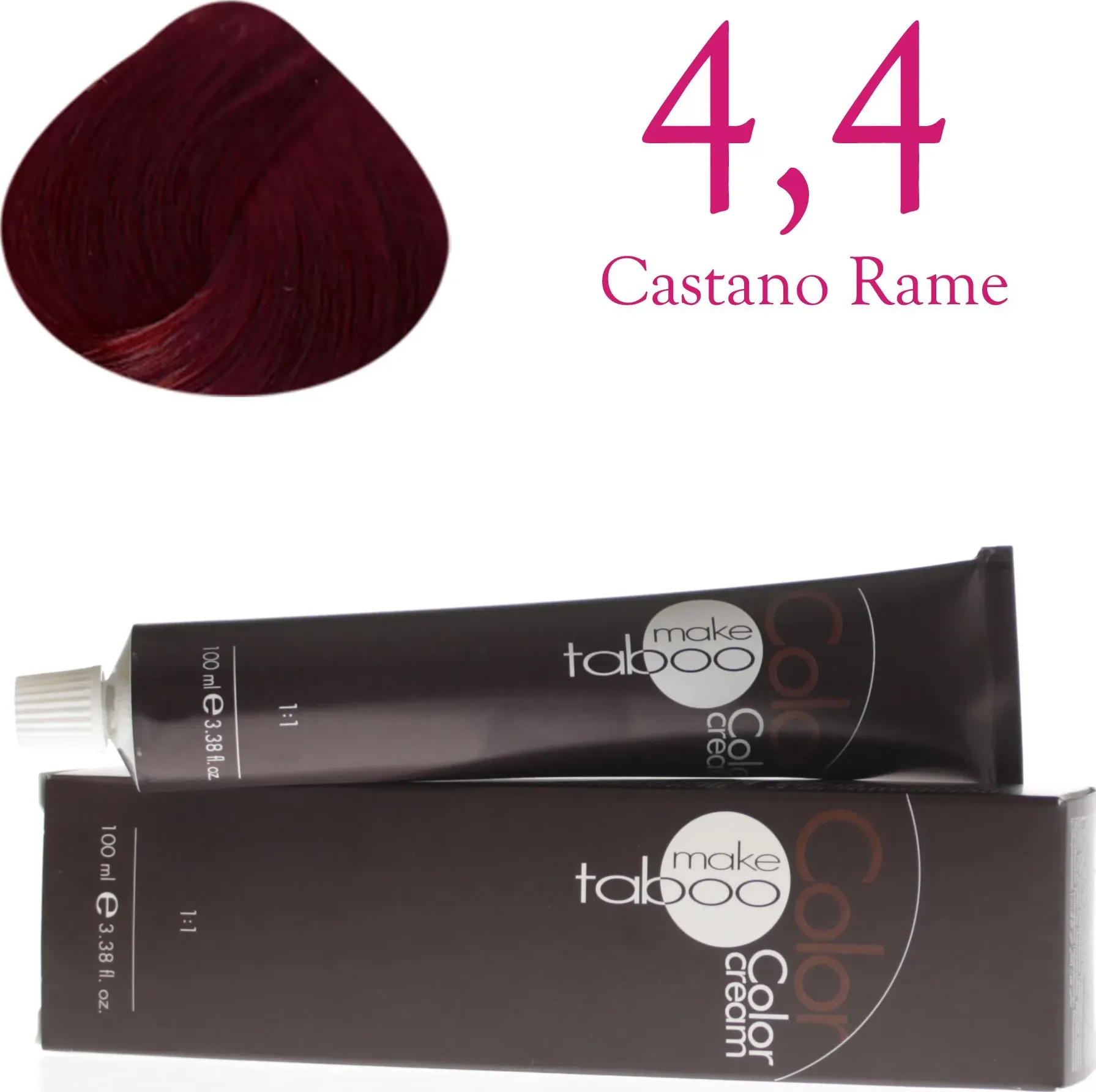 Taboo Color Cream Tintura per Capelli - 4.4