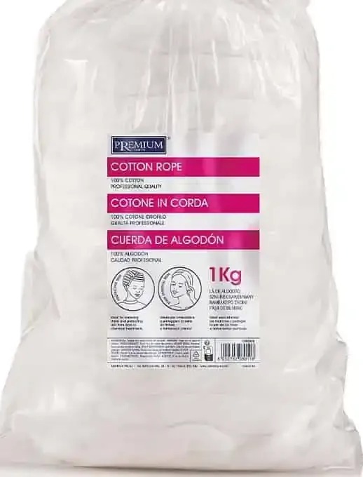 Cotone idrofilo in corda 1 kg qualità professionale xanitalia