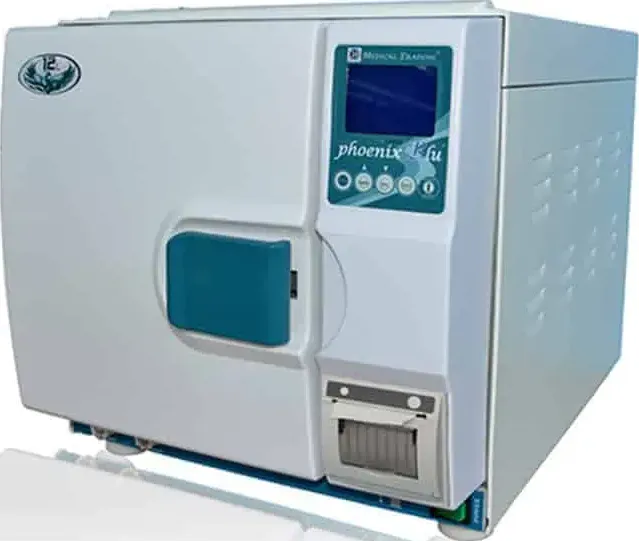 Autoclave phoenix blu 12 litri classe b con stampante