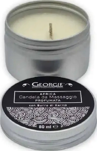 Candela da massaggio profumata africa 80 ml. georgie