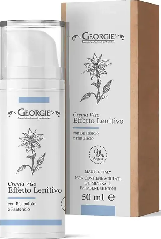 Crema viso effetto lenitivo con bisabolo e pantenolo 50 ml. georgie